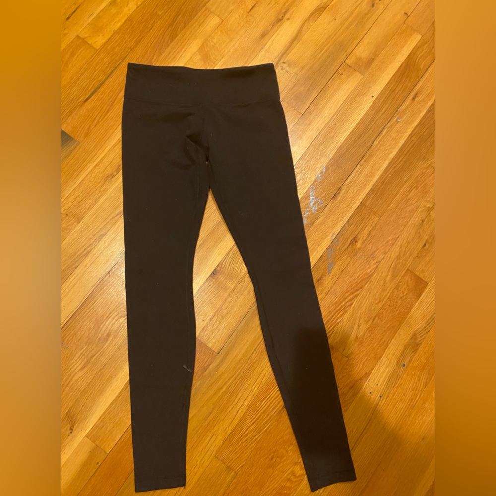 black 25 inch - size 6 - lulu lemon leggings